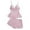 Pink, variant on Women's St Patrick's Day Pajamas, 2 Piece Pajama Set - Deep V-Neck Sleeveless Lace Vest & Short Pant, Skin-Friendly Breathable Loungewear,Size:XL