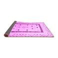 thumbnail image 2 of Ahgly Company Indoor Square Solid Purple Modern Area Rugs, 4' Square, 2 of 4