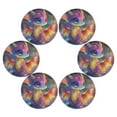 thumbnail image 6 of WOBOGO Colorful Dragon Baby Round Placemats Set of 1 Heat Resistant Washable Kitchen Table Decorations 15.4in, 6 of 7