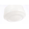 thumbnail image 5 of Lyle 1 light Brass and frosted white glass Flush mount, 5 of 6