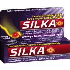 SILKA Athlete's Foot Antifungal Cream 1 oz (Pack of 3)