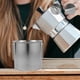 thumbnail image 4 of KAKOWELY Taza de agua para exteriores, de acero inoxidable, irrompible, de metal, para café y camping, 4 of 5