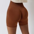 thumbnail image 4 of Pantalones De Yoga EláSticos Para Mujer/Pantalones Cortos Deportivos De Cintura Alta, 4 of 4