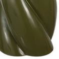 thumbnail image 5 of JONATHAN Y Yves 18" Modern Minimalist Rope Twist Ceramic Indoor/Outdoor Garden Stool, Forest Green, 5 of 6
