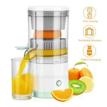 Citrus Juicer Lemon Squeezer Orange Juice Fruit Machine Kitchen USB Rechargeable