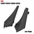 thumbnail image 2 of Front Windshield Corner Deflector Wiper Side Cover Extension Cover 53866-42020 53867-42020 for 2013-2018, 2 of 5