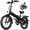 Black, variant on 20*2.6" Foldable Electric Bike,800W Peak Motor,20MPH,48V 7.8Ah Removable Battery,Lightweight E-Bike for Adults,Disc Brakes,Black