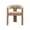 Khaki - Velvet, variant on Guyou Modern Velvet Upholstered Dining Chair, Cute Barrel Side Armchair Kitchen Chair with Armrests and Back for Living Room Dining Room Bedroom, Khaki