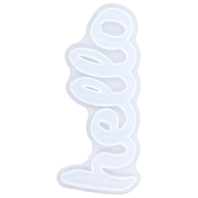 Molde De Silicona De Resina, Molde De Silicona De Decoración Fácil De Usar Para La Familia Para Amigos ANGGREK Otros