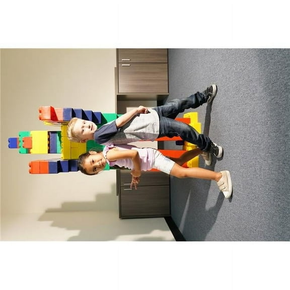 Jumbo Blocks Super Deluxe Building Block Set - 112 Piece