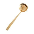 thumbnail image 2 of Cuchara de cobre martillado para cocina, cuchara de latón, conveniente, cuchara de cocina multiusos resistente, fácil de limpiar para cocina Cucharón para sopa, 2 of 8