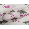 thumbnail image 4 of oneOone Cotton Cambric Fabric Tree & Animals Ikat Print Sewing Fabric BTY 56 Inch Wide, 4 of 4