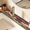 thumbnail image 2 of Yayeee Faucet Mat for Kitchen Sink 30" Diatomite Long Splash Guard Pad, Artistic Desert Pattern, 2 of 7