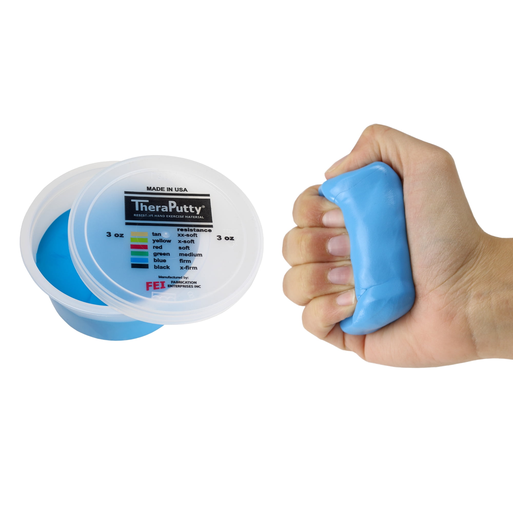 CanDo TheraPutty Standard Hand Exercise Putty For Rehabilitation