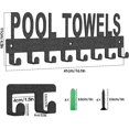 thumbnail image 2 of Porte-serviettes de Piscine Mural Extérieur, 2 of 5