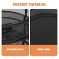 thumbnail image 5 of STRANDCHIC Flexible Hanging Drying Net with Zippered Black Mesh Layers for Storage and Organization, 1 Set, 5 of 6
