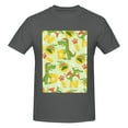 thumbnail image 4 of Bingfone Cartoon Dinosaurs Men'S Loose Fit Short-Sleeve Pocket T-Shirt, 4 of 7