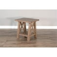 thumbnail image 6 of Home Square 24" Farmhouse Wood End Table in Light Brown - Set of 2, 6 of 7