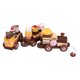 thumbnail image 2 of Juguetes de pastel de tren de madera, juego de cocina, juego de simulación, accesorios de comida educativos tempranos para niño y niña, regalo de yotijar Juegos de cocina, 2 of 10