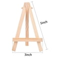 thumbnail image 2 of eBoot 24 Pack Mini Chevalet d'Affichage en Bois (5 Pouces), 2 of 5