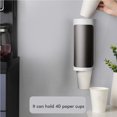 thumbnail image 4 of Injueey Dispensador de vasos Enfriador de agua Portavasos Dispensador de vasos de montaje en pared para el hogar y la oficina Juegos de accesorios de baño, 4 of 6