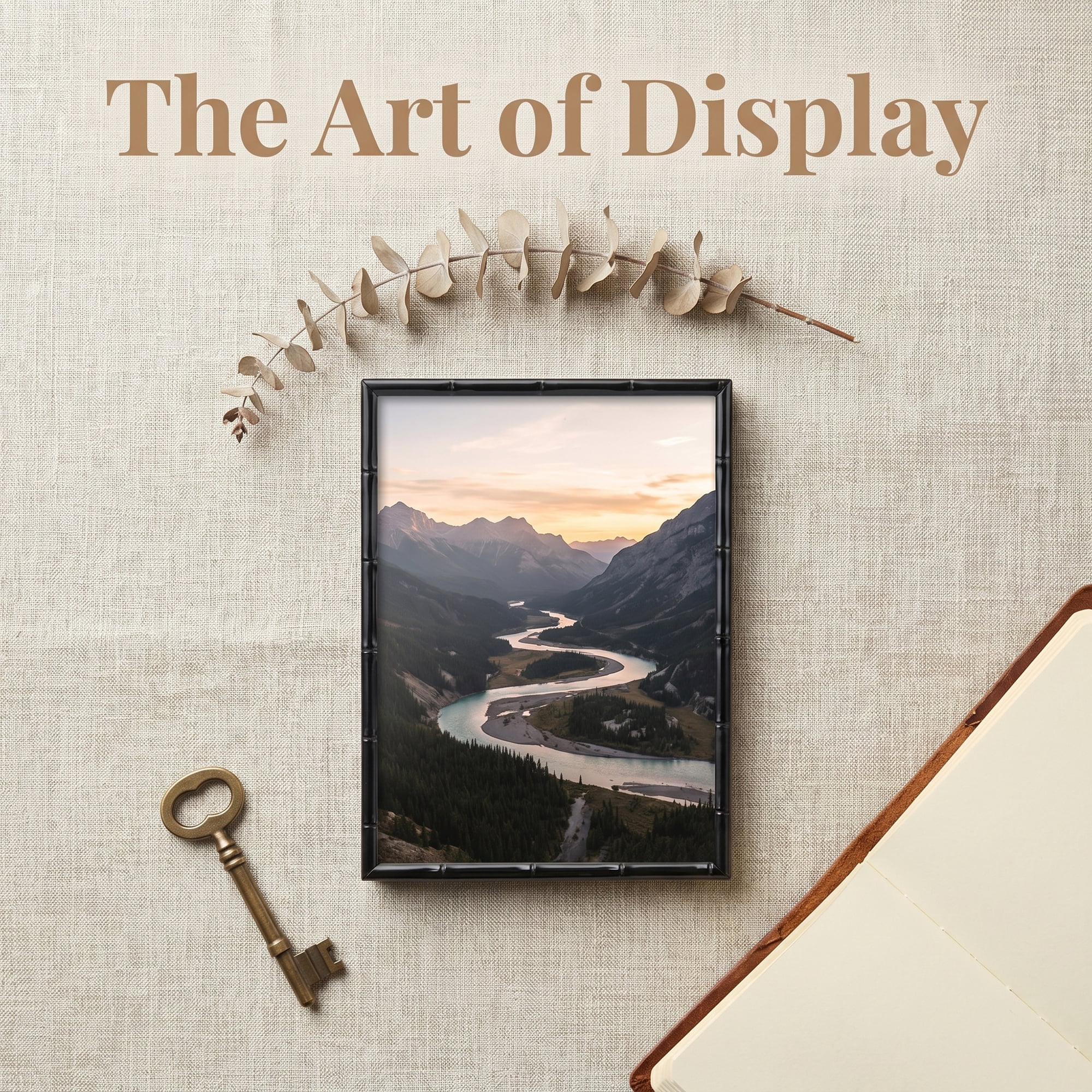 Unique Bargains Metal Picture Frame Chinoiserie Photo Frame with HD Glass Black 4" x 5"