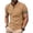 Khaki&04#0202F, variant on Fabrcox Men's Polo Shirts Short Sleeve Lapel Collar Button Down Mens Henley Shirts Color Block Spring Big and Tall Outdoor Golf Shirts