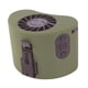 thumbnail image 3 of Ventilador de cintura con clip Macarena recargable bajo ruido portátil Verde oscuro, 3 of 8