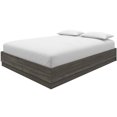 thumbnail image 1 of Nexera Milano Platform Bed Frame, Brown, Queen, 1 of 1