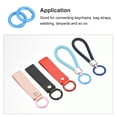 thumbnail image 5 of Unique Bargains Round Spring O Rings, 25mm/ 0.98' Trigger Buckle Snap, Carbon Steel Blue, 12 Pack, 5 of 5