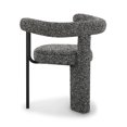 thumbnail image 6 of Synn Black Performance Boucle Dining Chair, 6 of 8