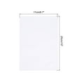 thumbnail image 2 of Uxcell 6.7x10" Clear Packing List Envelope, 50 Pack Self-Adhesive Top Loading Invoice Label Pouch Sleeves, 2 of 6