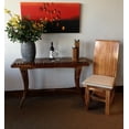 thumbnail image 4 of Suar Amazon Live Edge Solid and Sustainable Wooden Dining Chair, 4 of 5