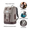 thumbnail image 6 of Kurgo Dog Carrier Backpack for Small Pets - Dogs & Cats | TSA Airline Approved | Cat | Hiking or Travel | Waterproof Bottom | G-Train | Ruck Sack | Heather Grey, 6 of 12