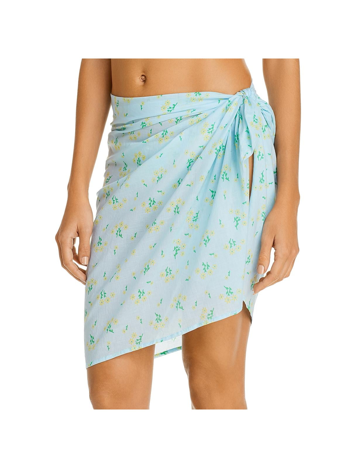 argument Scheiden Oeps Faithfull the Brand Womens Cotton Floral Pareo Swim Cover-Up Blue XS/S -  Walmart.com