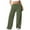 Army Green, variant on Plus Size Sweatpants for Women Elastic Waist Wide Leg Loose High Waisted Sweat Pants with Pockets
