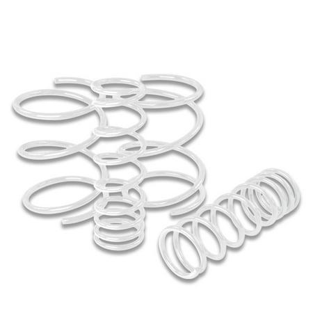 For 89-94 Nissan 240SX Suspension Lowering Spring (White) - Silvia S13 90 91 92