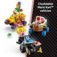 thumbnail image 5 of LEGO Super Mario: Mario Kart Baby Peach & Grand Prix Set Home Circuit - Nintendo Toy Building Set for Kids, Girls and Boys, Ages 8+ - Collectible Mario Kart Toy - Gift Idea for Birthdays - 72036, 5 of 8