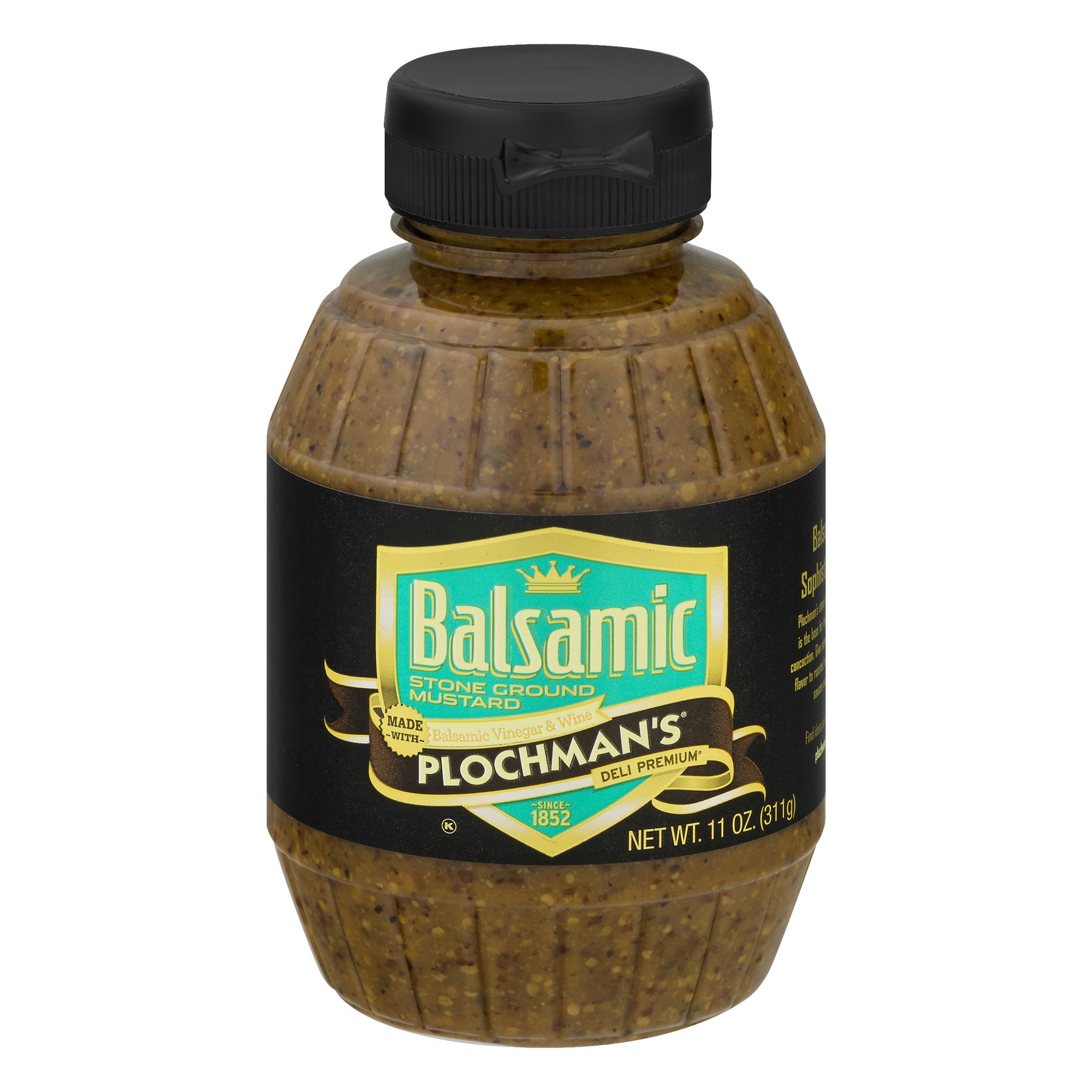 Plochman's Balsamic Stone Ground Mustard, 11.0 OZ