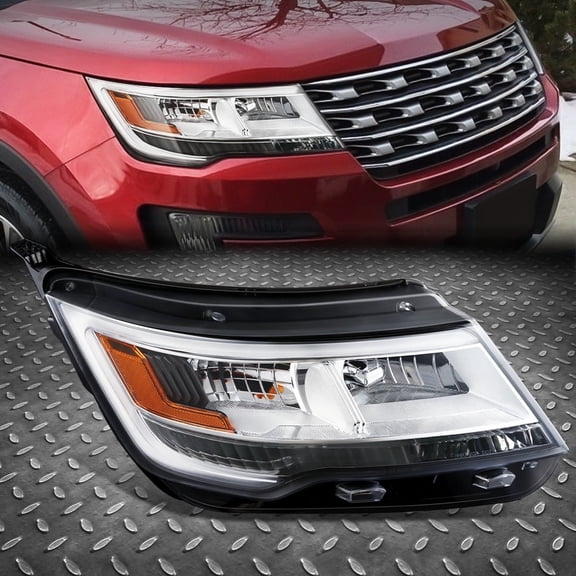 NUVISION for 16-18 Explorer Limited Xlt Platinum Passenger Right Side LED DRL Headlight
