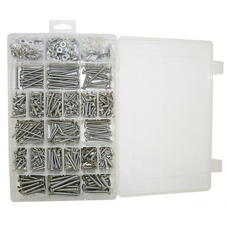 SeaSense 800 Piece Stainless Steel Deluxe Screw/Fastener Kit