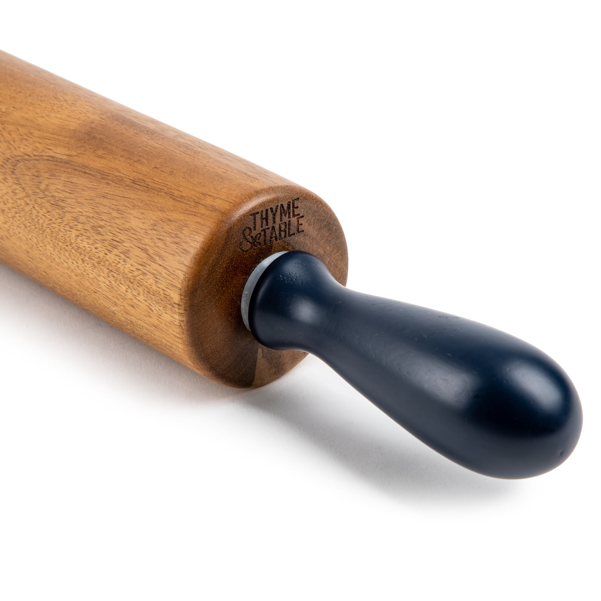  KITEISCAT Acacia Wooden Rolling Pin for Baking