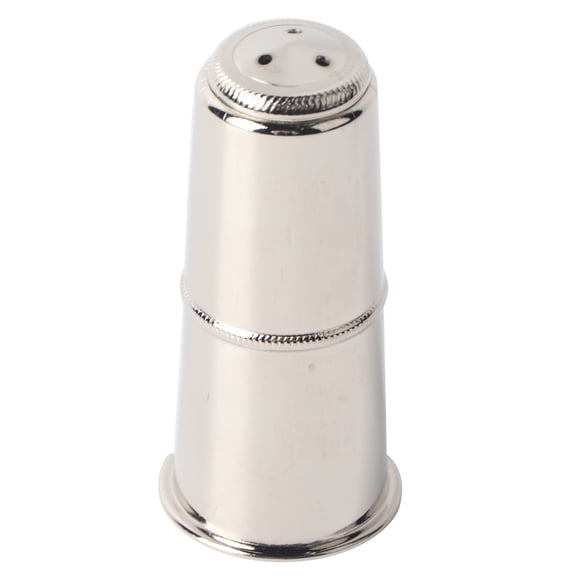Tapa protectora para cabeza de flauta, niquelada, para boquilla de saxofón y clarinete en sib agudo.