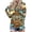 #327-Light Blue, variant on Craaazy Women's Bohemian Printed Hoodie Long Sleeve Pullover Sweatshirt Geometric Western Retro Loose Fit Casual Top with Hood for Daily Wear Gifts