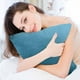 thumbnail image 5 of Cojines de Terciopelo para Sofá, Silla y Cama - Fundas de Almohada de Terciopelo Suave de 40 X 40 Cm con Cierre de Cremallera para Dar Soporte a La Cintura, La Cabeza y La Espalda., 5 of 6
