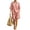 Red 10, variant on Karymi 2 Piece Sets for Women 2-Piece Striped Set, V-Neck Elbow Sleeve Loose Top   Elastic Waist Rolled Shorts, Casual Summer Loungewear & Beach Outfit Blouses for Women Dressy Casual
