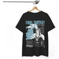 thumbnail image 2 of Unisex Shirt Ff7 Tee Starry Birthday Night Cotton Final Sleeve Fantasy Friends VII Remake Cloud Strife T-Shirt Gift, 2 of 4