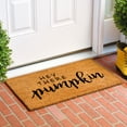 thumbnail image 3 of Calloway Mills Hey There Pumpkin Doormat, 24" x 48", 3 of 5