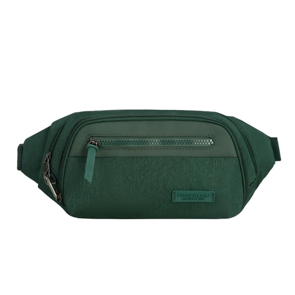 Travelon Metro Anti-Theft Waistpack, Forest Heather