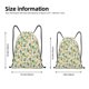 thumbnail image 2 of Fotbe Fruit Pears Bolsa Mochila con Cordón Estampada, Bolsa de Gimnasio Deportiva, Bolsa Cinch, Bolsa con Cordón para Hombres y Mujeres-Small, 2 of 6